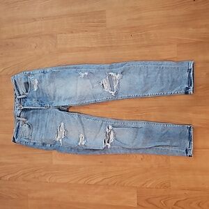 American Eagle Button fly distressed jeans - size 2